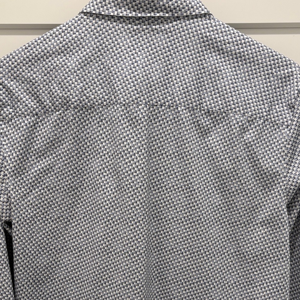 Bugatchi Monochrome Patterned Button-Down Shirt - image 8